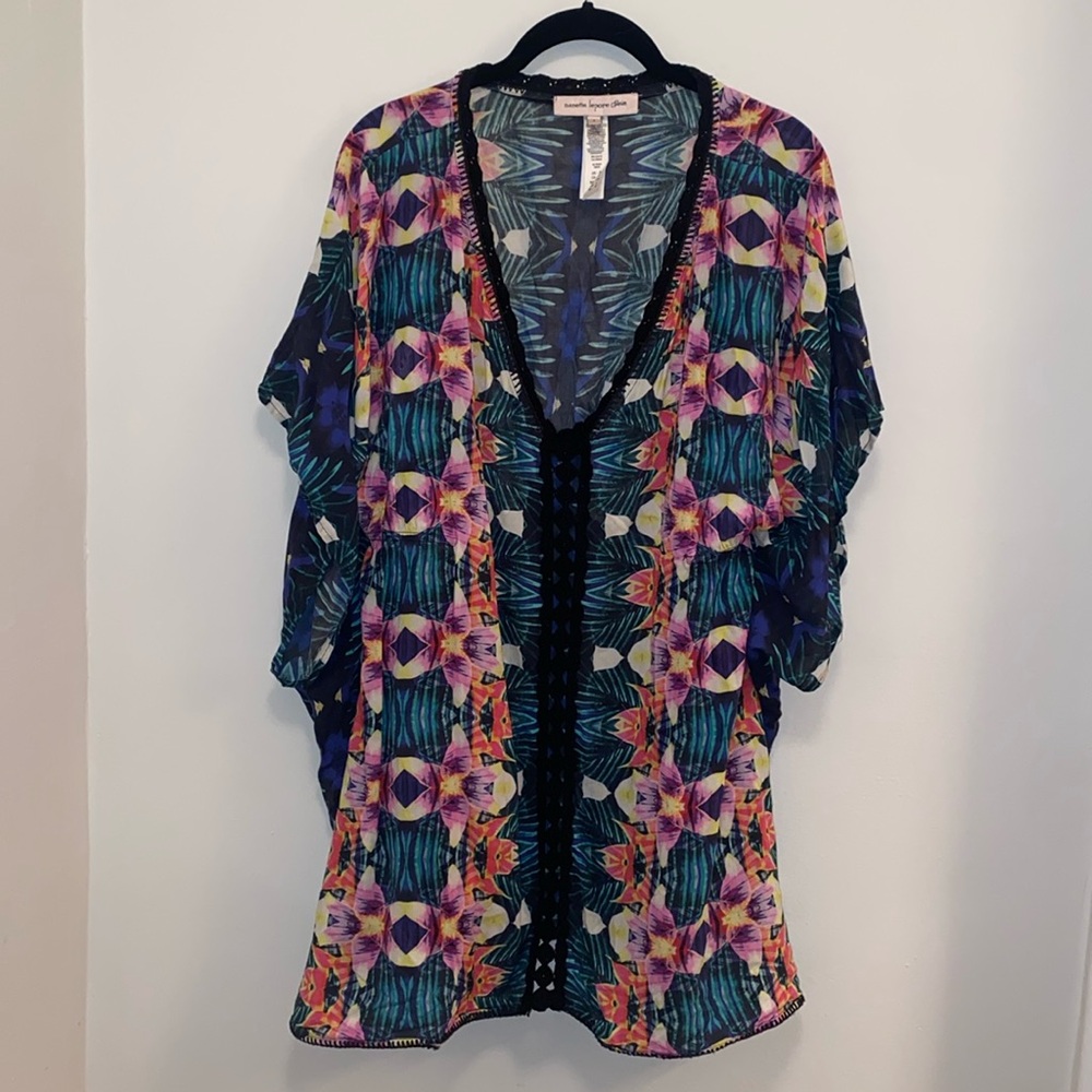 Nanette Lepore Embroidered Swim Cover Up